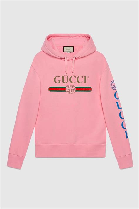 gucci dress pink shirt|pink Gucci hoodie.